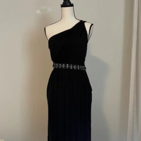 Dolce & Gabbana Black One-Shoulder Dress - Picture 5 of 8